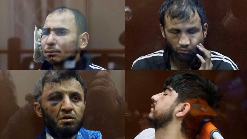 اقارب چهار تن که در حملات اخیر مسکو متهم اند در تاجیکستان بازداشت شدند