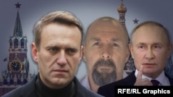 Алексей Навальный, Вадим Красиков, Вламидир Путин. Коллаж. 