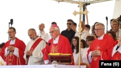 Misu na Radimlji predvodio je umirovljeni biskup Pero Sudar