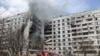 Ракетний удар по Запоріжжю: зі зруйнованого будинку евакуювали близько 50 людей