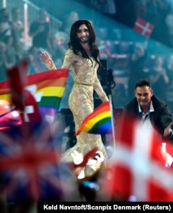 Conchita Wurst, pobjednica na Evroviziji 2014.