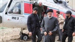 Initial reports indicate that a helicopter carrying the Iranian President Ebrahim Raisi (center) faced a rough landing, Iranian state TV said on May 19. 