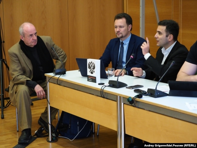From left to right: Janush Bugaisky, Taras Byk, Kemil Kerimoglu