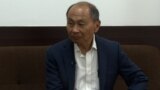 Francis Fukuyama speaks to RFE/RL in Almaty on August 24.