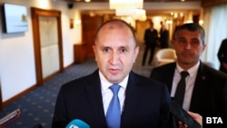 Președintele bulgar Rumen Radev