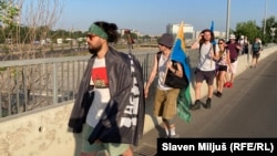 Aktivisti su 25. juna ujutru krenuli iz Beograda do Loznice, gde će se 28. juna održati protest protiv iskopavanja litijuma.