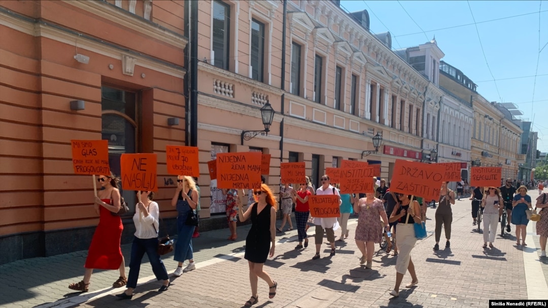Protesti građana u Banjaluci povodom femicida, 21. august 2023. godine