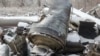 Части ракеты, которая, по мнению украинских властей, была изготовлена в КНДР. Харьков, Украина, 6 января 2024 года