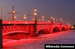 Троицкий мост в Санк-Петербурге, 2024 год
