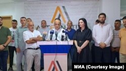 Претставници на тетовскиот огранок на партијата Алтернатива