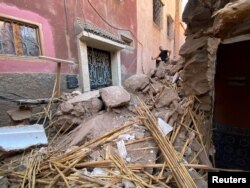 Hatalmas károkat okozott a földrengés Marrákes történelmi városrészében.