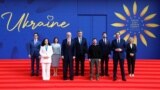 ALBANIA – President of Ukraine Volodymyr Zelenskyy (fourth from the right) and other participants of the Ukraine Southeast Europe Summit. Tirana, Albania, February 28, 2024