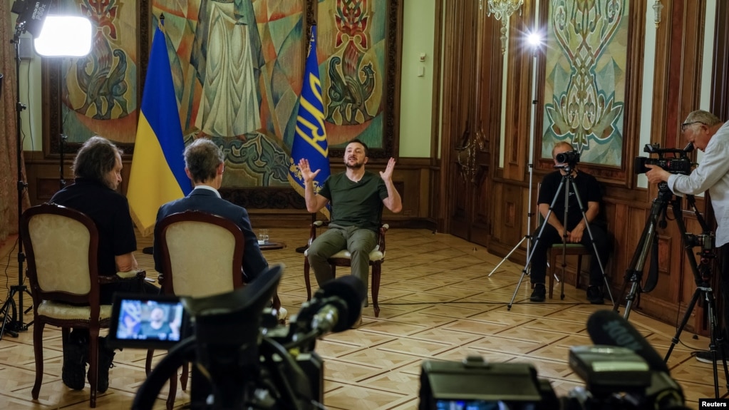 Интервью Владимира Зеленского агентству Reuters, Киев, 20 мая 2024 года