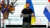 Президент Украины Владимир Зеленский во время визита в Нидерланды, 20 августа 2023 года