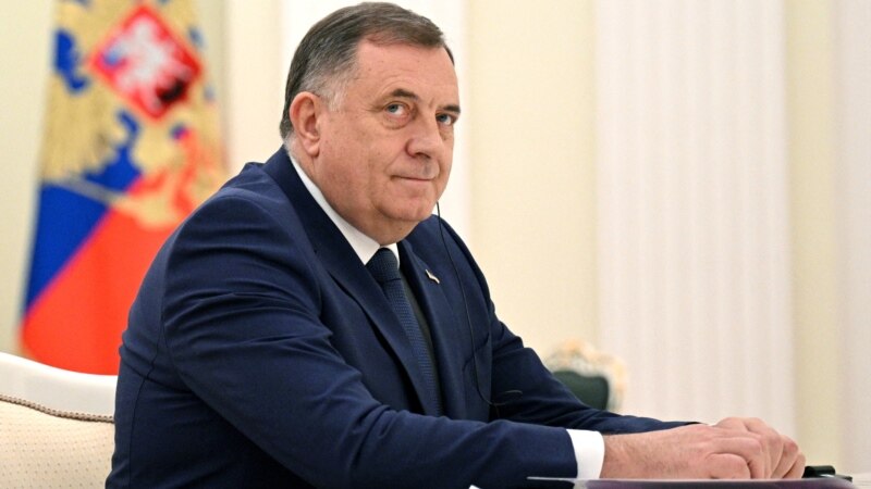 Bosnian-Serb Leader Files 'Criminal Complaint' Against International High Representative