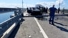 Дрон, ракета, взрывчатка в автомобиле: что могло быть причиной взрыва на Керченском мосту?