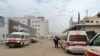 تصویری از خیابان‌های اطراف بیمارستان شفا در اوایل آذرماه امسال همزمان با عملیات نظامی اسرائیل