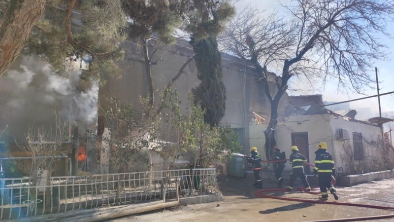 At Least Three Dead In Fire At Baku Furniture Factory