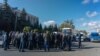 Moldova: Transporters' protest in the center of the Capital, November 9, against the new Transport Code