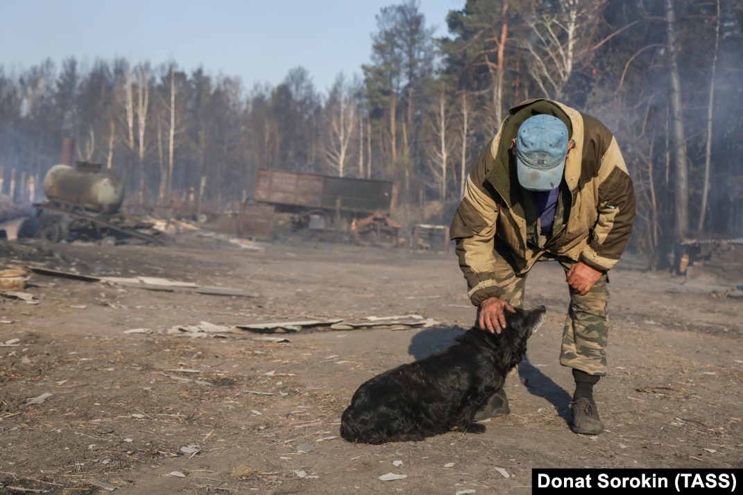 Deadly Russian Wildfires Continue To Rage Across Urals And Siberia