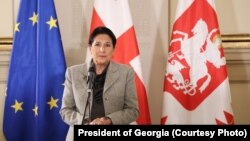 საქართველოს პრეზიდენტი სალომე ზურაბიშვილი