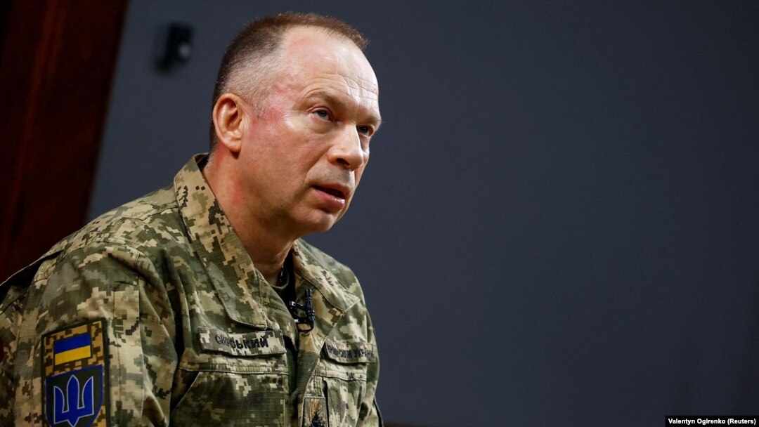 Comandantul militar al Ucrainei, generalul colonel Alexandr Sîrski 