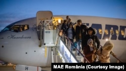 Romania - Romanian citizens and their family members evacuated from the Gaza Strip