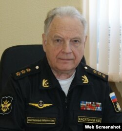 Бывший командующий Черноморским флотом России, адмирал Игорь Касатонов