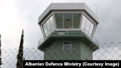 Baza ajrore taktike e NATO-s në Kuçovë, Shqipëri. 