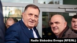 Predsjednik Republike Srpske ispred Suda BiH, 17. januar 2024.