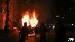 Bulgaria Sofia Protest Football Fans Violence November 16