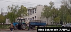 Пошкоджена будівля Національного університету «Чернігівська політехніка»