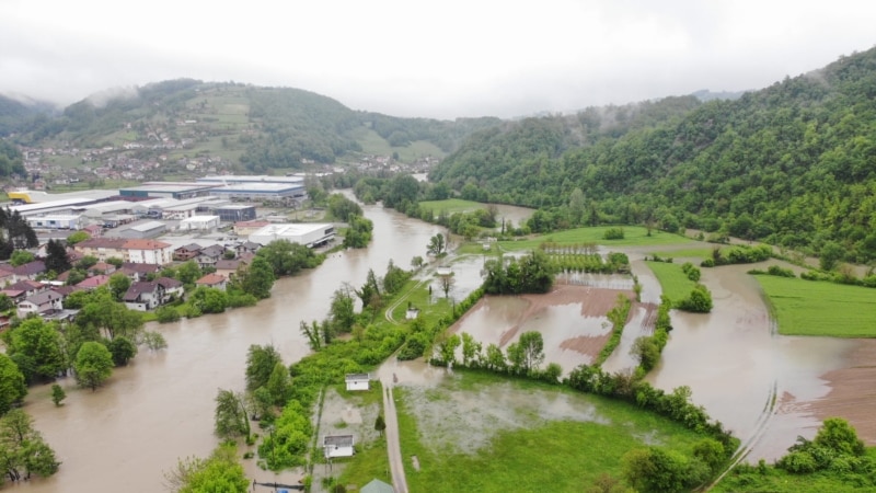 Vërshime në Kroaci dhe Bosnje-Hercegovinë, si pasojë e reshjeve