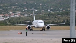 Avion na pisti mostarskog aerodroma, 2024.