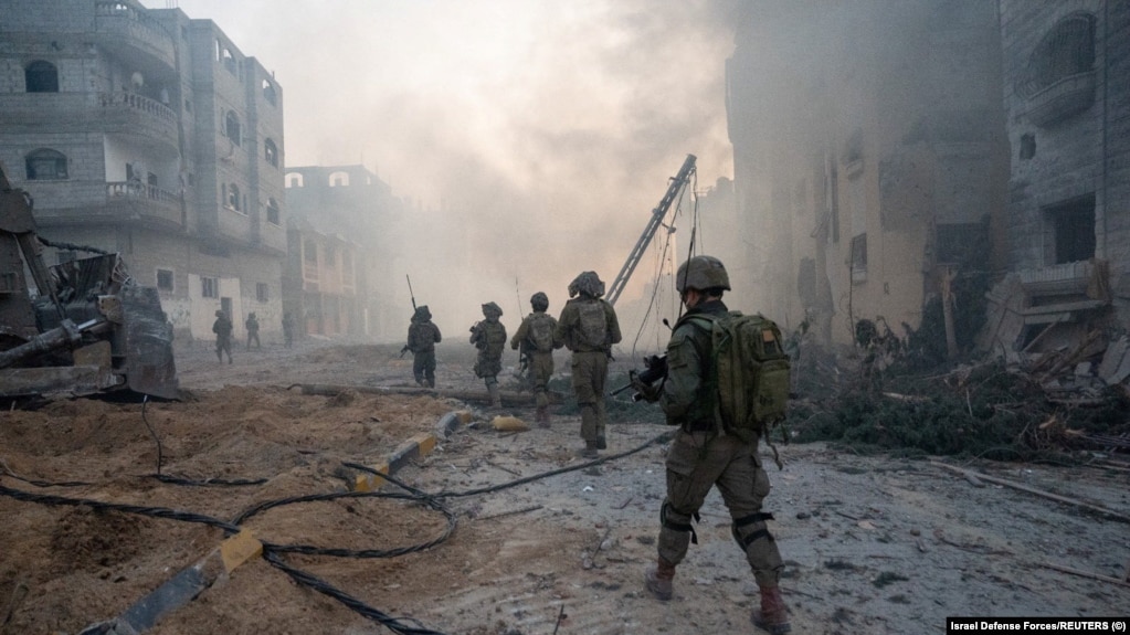 نیروهای اسرائیلی در نوار غزه