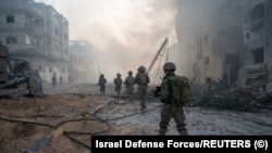 Forcat izraelite në Rripin e Gazës më 21 janar 2024. 