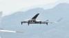 Dron Vojske Crne Gore na podgoričkom aerodromu