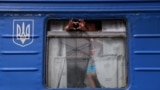 UKRAINE – Evacuation from Pokrovsk. Evacuation train at the station. Pokrovsk, Donetsk region, August 30, 2024