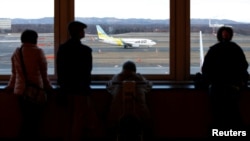 Aerodrom Chitose u Chitoseu, Hokaido, sjeverni Japan, 24. novembra 2016. 