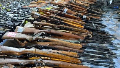 Сръбските власти са събрали около около 13 500 оръжия които