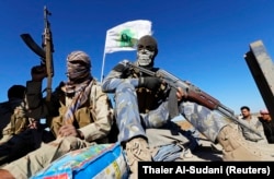 Borci militantnih grupa koje podržava Iran u Iraku.