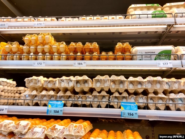 Цены на яйца в России постоянно растут