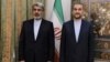 علی بحرینی، سفیر جمهوری اسلامی ایران در دفتر سازمان ملل در ژنو (سمت چپ)