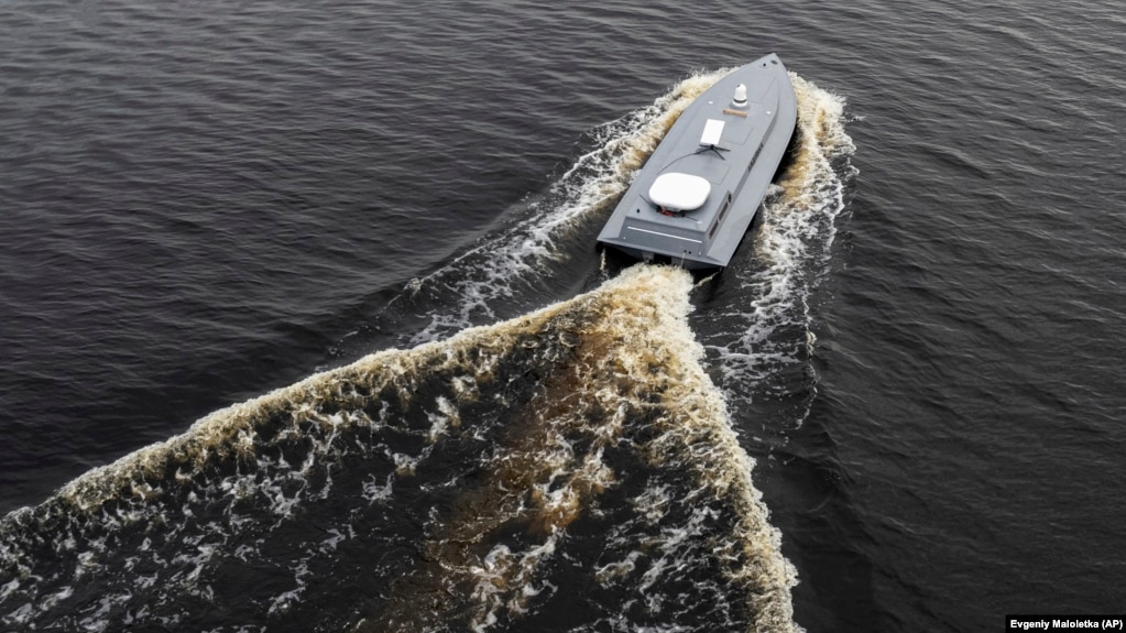 Máy bay không người lái của Hải quân Ukraine được cho là phụ thuộc vào tình báo Hoa Kỳ để có thể điều hướng an toàn đến mục tiêu.