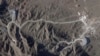 تصاویر ماهواره‌ای منتشر شده از حفاری‌های ایران با هدف احداث تأسیسات هسته‌ای زیرزمینی در نزدیکی نطنز که شرکت «پلنت لبز» در اختیار آسوشیتدپرس قرار داده است