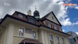 Вадим Новинський у храмі РПЦ в Цюриху (відео)