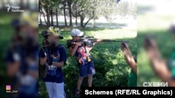 Фото з табору «Липки» у Вітебській області