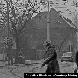 An undated picture of the Nicolaescu family home before its demolition