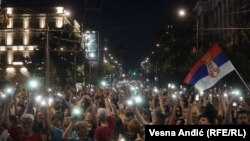 Protest "Srbija protiv nasilja" u Beogradu 29. jula 2023. 