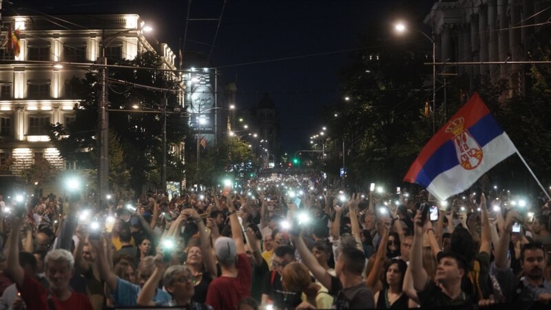 Republičko javno tužilaštvo u fokusu  13. protesta 'Srbija protiv nasilja' u Beogradu